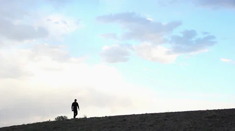 Man on a mission Stock-Footage 33722819