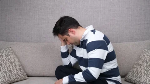 Man mistake anxiety Stock-Footage 267983793