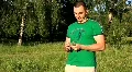 Man with money HD Footage