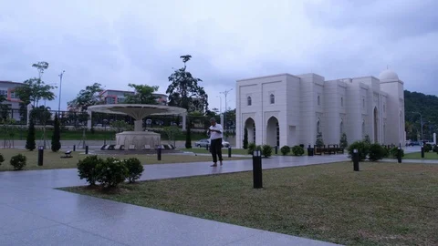 Man In Mosque Stock Footage 119165434