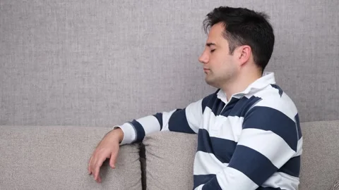 Man nap sleeping Stock Footage 269129228