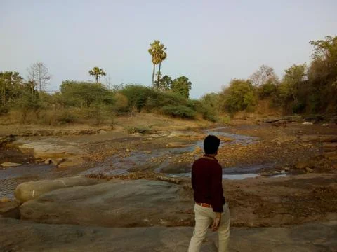 Man with nature Фото