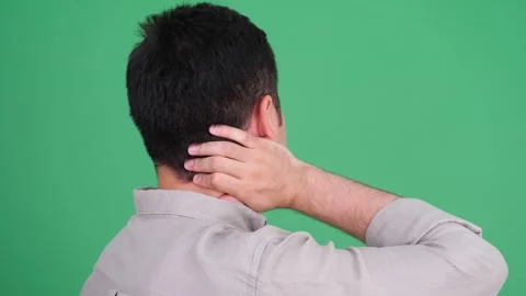 Man neck pain Stock Footage 278178217