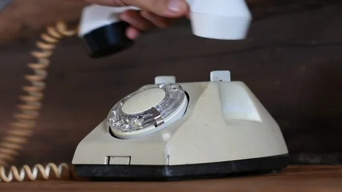 Man nervously throws up the phone Stock Footage 114351200