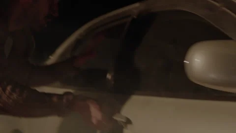 A man next to car during an accident Stock Footage 275120089