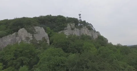 Man on an Observation Tower 動画素材 83448247