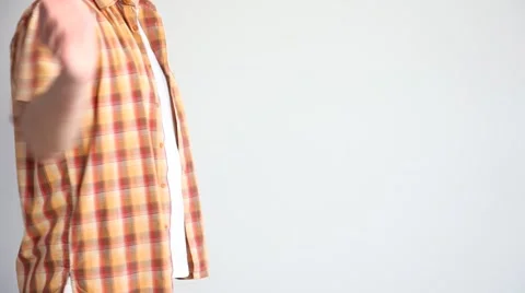 Man offering cooperation Stock Footage 60407575