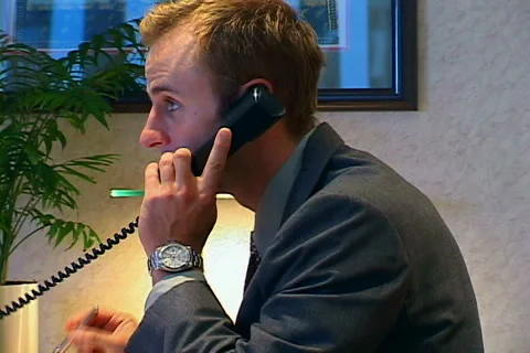 Man in Office Video stock 2616369