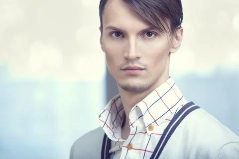 Man at office Stock Photos