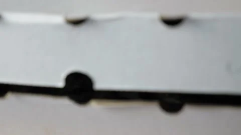 A man opens a cardboard box in which lies a hot appetizing pizza with cheese 스톡 동영상 200783532