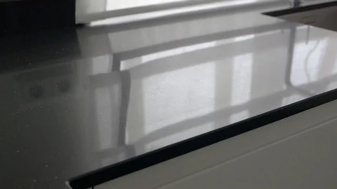 The man opens the dishwasher Stock Footage 87645606