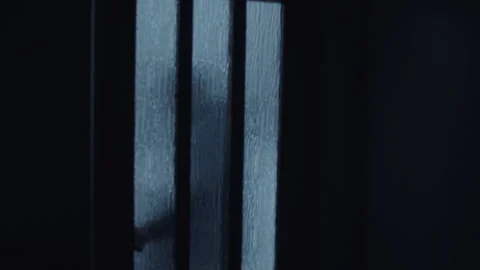 Man opens door and going inside. The man returns to a cozy home, after a winter Stock Footage 107027340