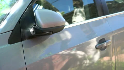 A man opens the door with Stock Footage 111255409