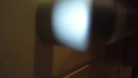 Man opens a drawer in the kitchen Cabinet Stock Footage 148942898