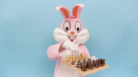 Man or kid chess player plays move chess piece, fooling around, throwing chess Stock-Footage 148400759