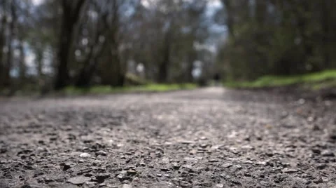 A Man out for a walk, towards camera Stock Footage 49074002