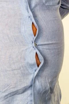 Man with overweight Stock Photos