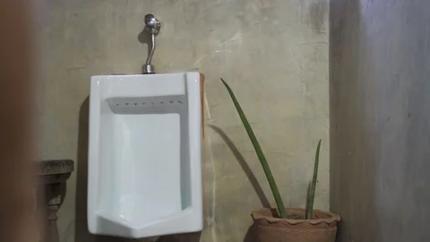 A man peeing Stock-Footage 121091199