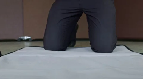 A man performs CRP Stock Footage 63804582