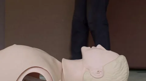 A man performs CRP Stock Footage 63805660