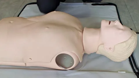 A man performs CRP Stock Footage 63806001