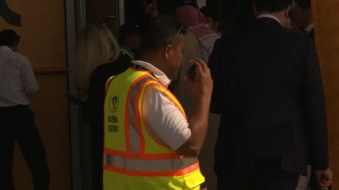 Man on phone in Dubai UAE Stock Footage 112868280