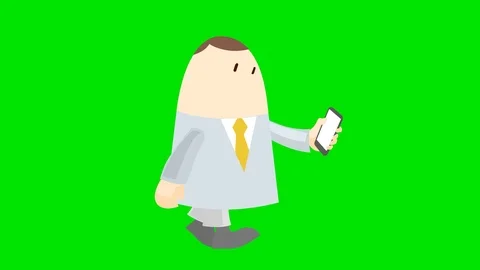 Man with the phone Stock Footage 111430075
