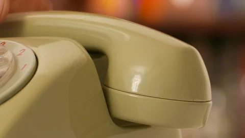 Man pick up phone call Stock Footage 86537676