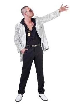 Man pimp style Stock Photos
