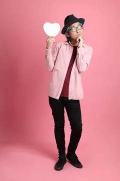 Man in Pink Stock Photos