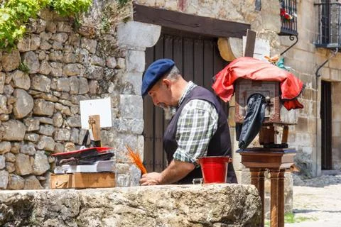 Man plate camera Stock-Fotos