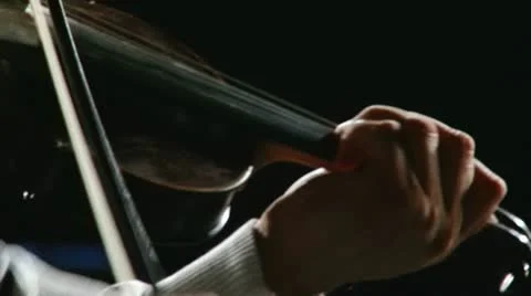 Man play violin 動画素材 12665524