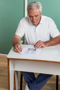 Man playing a games 写真素材