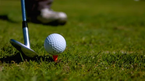 Man playing golf Video stock 62647607