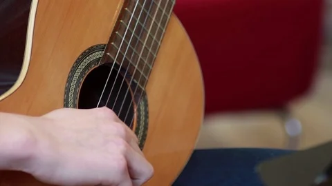 Man playing guitar Video stock 89508341