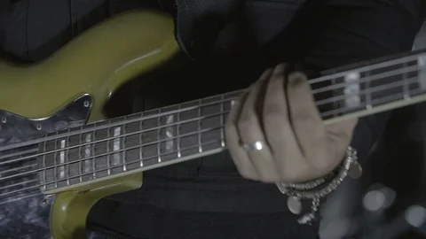 Man playing guitar Stock Footage 96018325