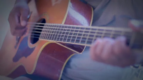 Man playing guitar  Video stock 148648366