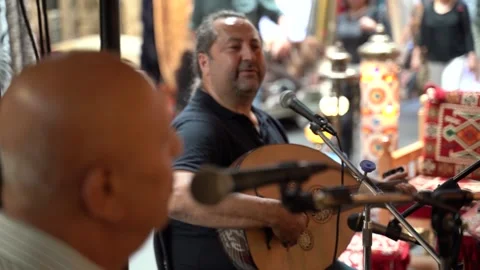 A man playing the lute Vidéo 236766183