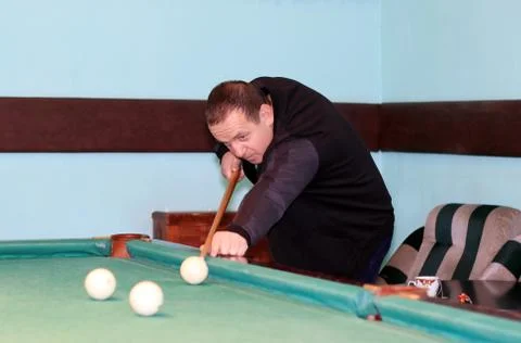 The man is playing Stock Photos