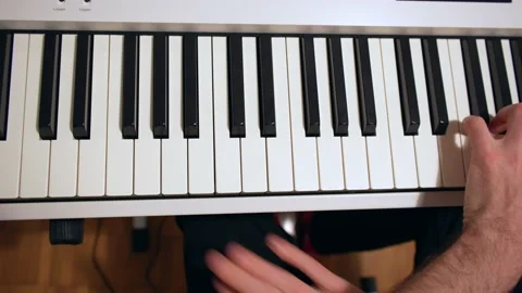 Man Playing the Piano Stock-Footage 231592208