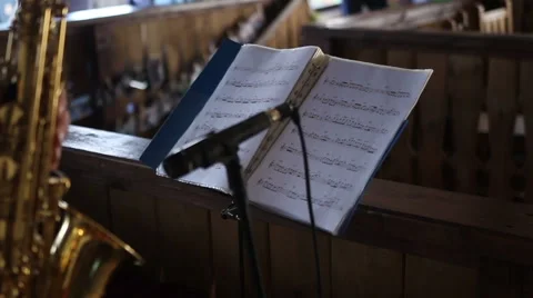 Man Playing On The Saxophone Stock Footage 59663336