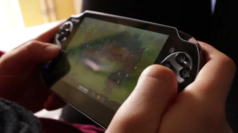 Man playing video game - man playing video game console 02 Stock Footage 36269052