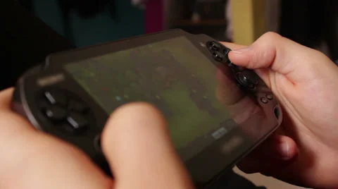 Man playing video game - man playing video game console 03 Stock Footage 36270200