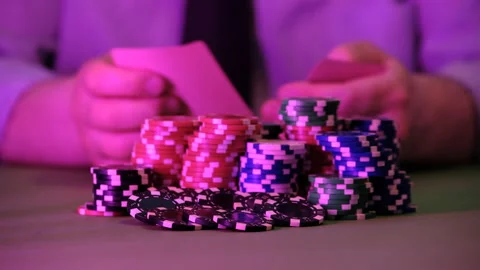 The man plays in the casino. Stock Footage 155558701