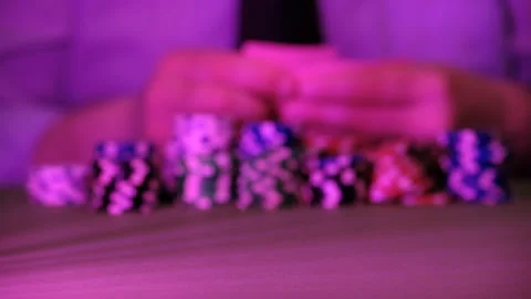 The man plays in the casino. Stock Footage 155558702