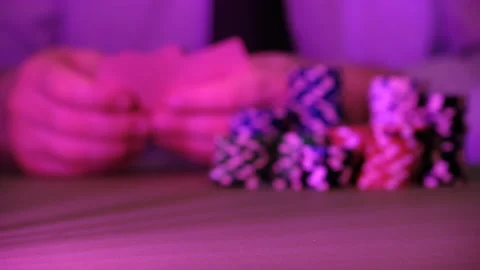 The man plays in the casino. Stock Footage 155558703