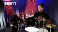 Man plays drums HD Footage
