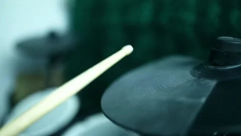 Man plays the drums. Stock-Footage 131232032