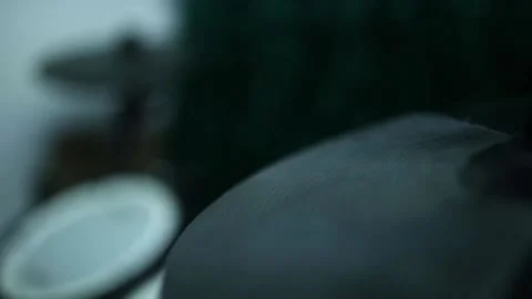 Man plays the drums. Stock-Footage 131232046