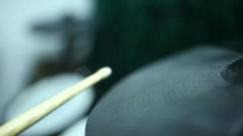 Man plays the drums. Stock-Footage 131232048